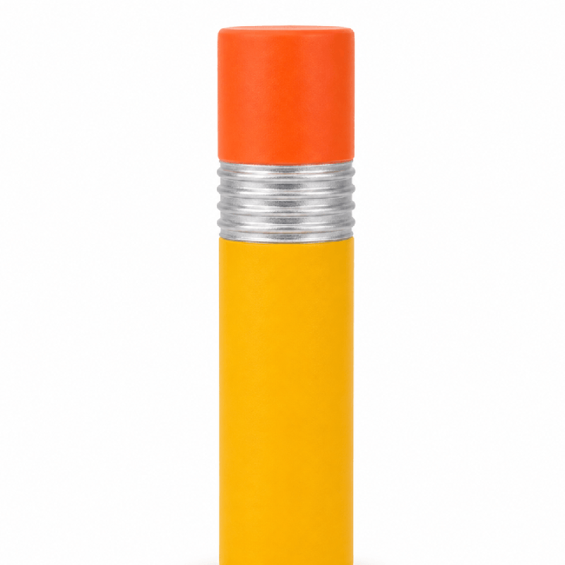 Protection d'angle crayon - 100 x 7 x 7 cm - Jaune