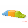 Kit modules roulade apprentissage en mousse pvc 23 cm pastel - Papouille