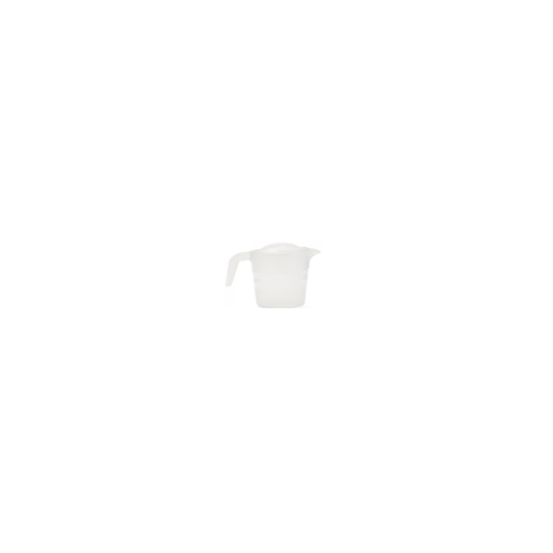 Pichet 50cl en polypropylène avec couvercle transparent - Papouille