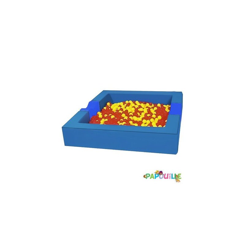 Piscine à balles en mousse revêtement pvc avec extension (complète)