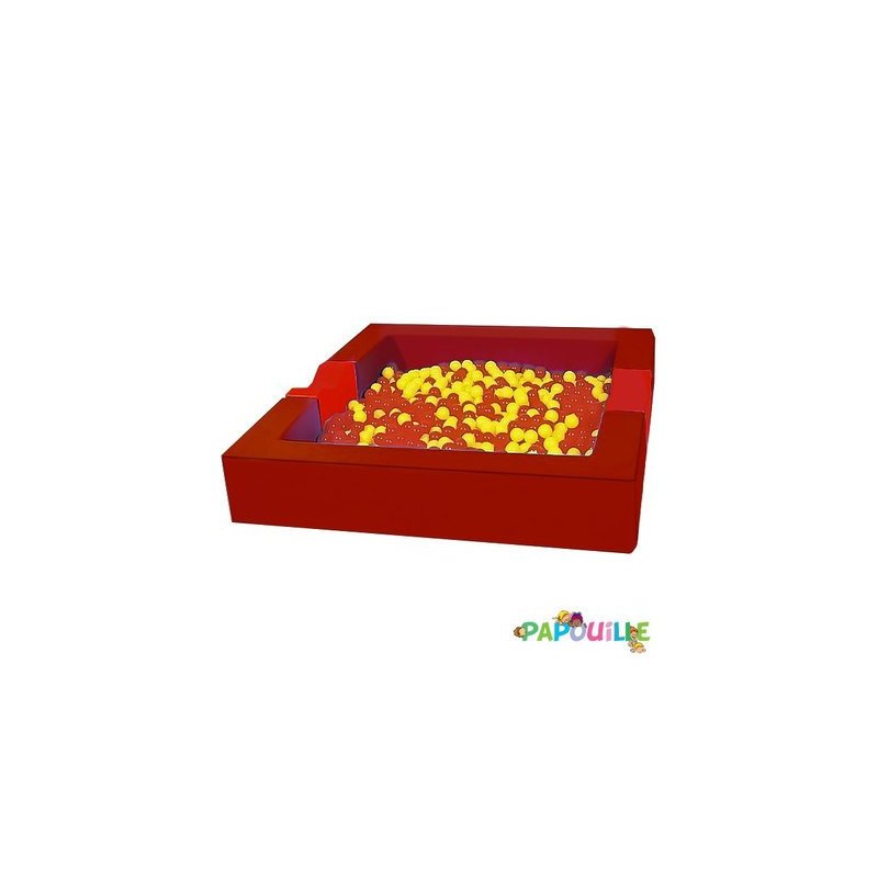 Piscine à balles en mousse revêtement pvc avec extension (complète)