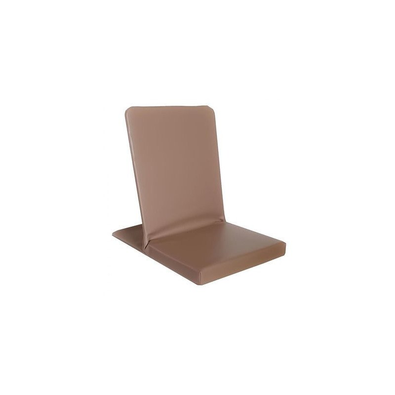 Siège au sol adulte imperméable simili cuir fushia