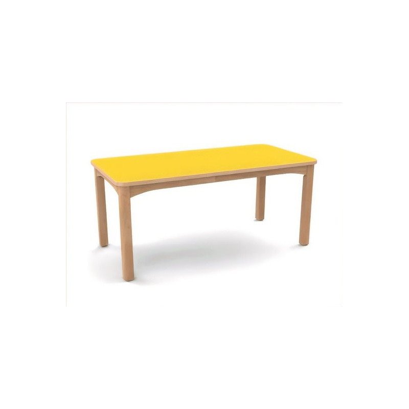 Table en bois 120 x 60 t00 h.36cm wkc