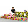 Cubes de constructions basic magnétiques de psychomotricité  - Papouille