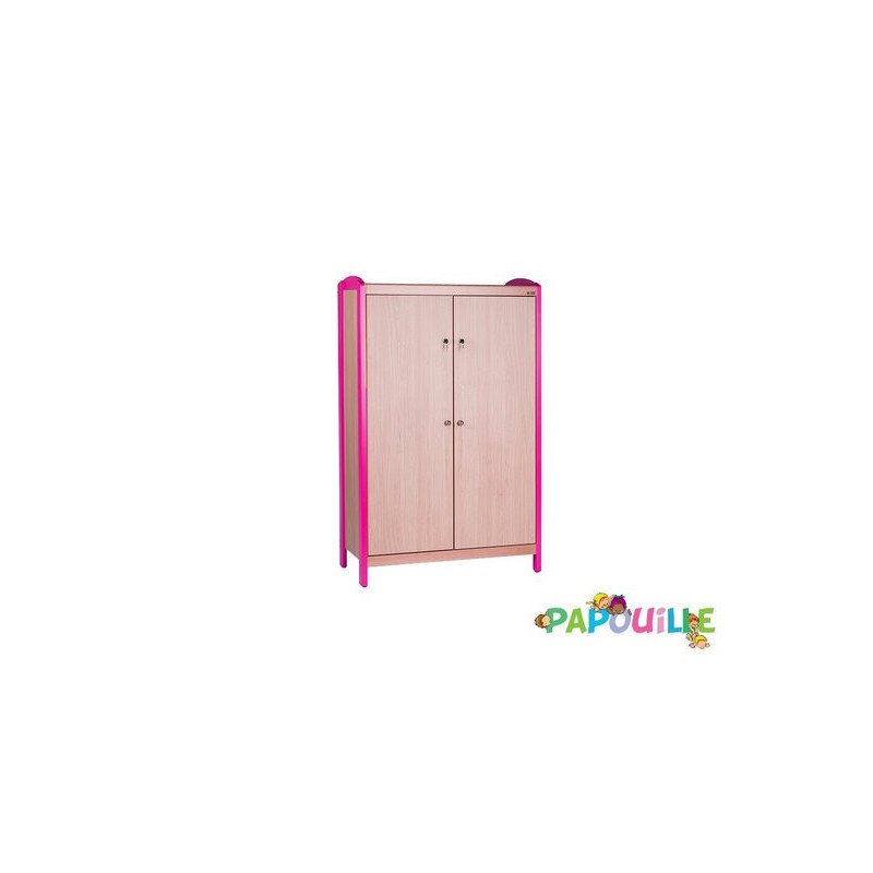 Armoire 2 portes naturel