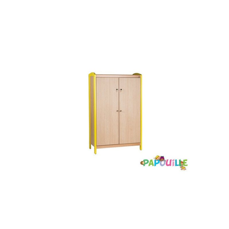 Armoire 2 portes naturel