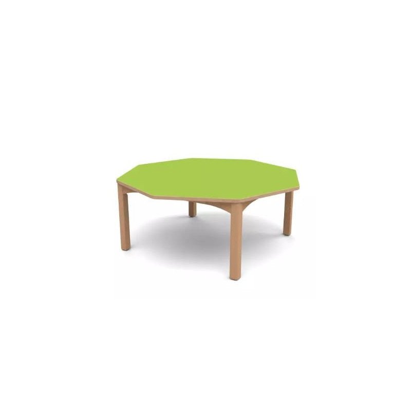Table octogonale spéciale collectivité t00