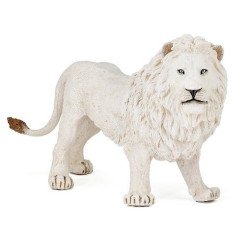 Figurine Lion Blanc 10 mois et plus