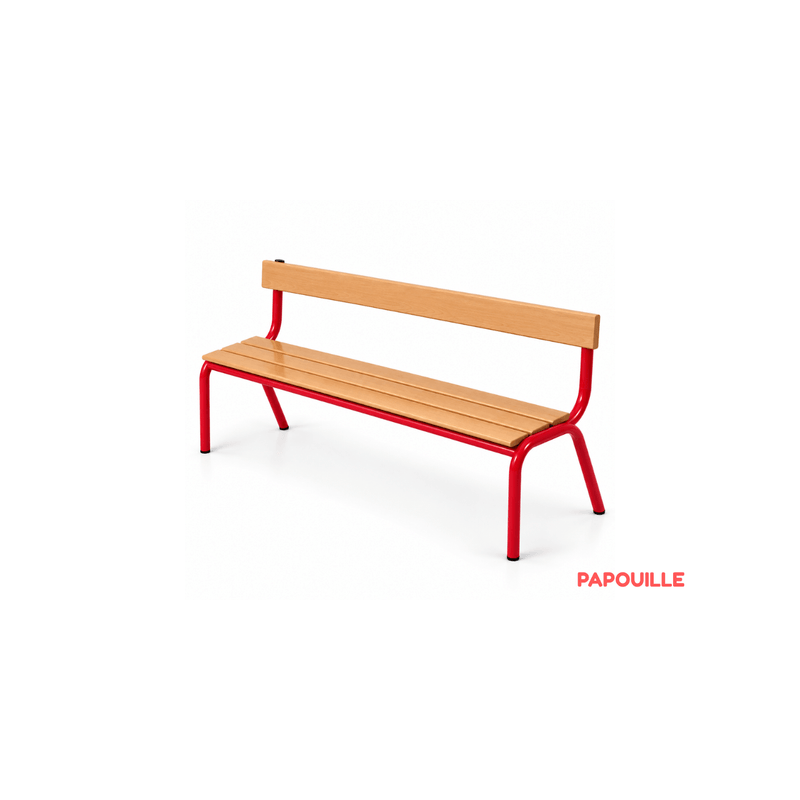 Banc avec dossier 200 cm - T1 - CIel