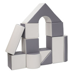 Set de 11 blocs en mousse pour structure de motricité complè - Papouille