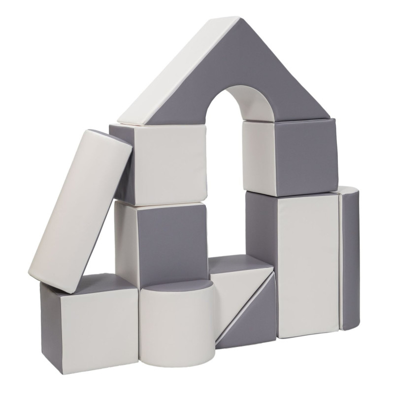 Set de 11 blocs en mousse pour structure de motricité complè - Papouille