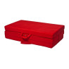 Tapis pliant en tissus multi-usage 120 x 200 x 10 cm rouge - Papouille