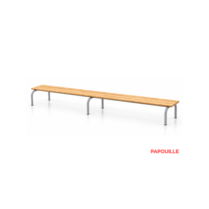 Banc sans dossier 200 cm - T1