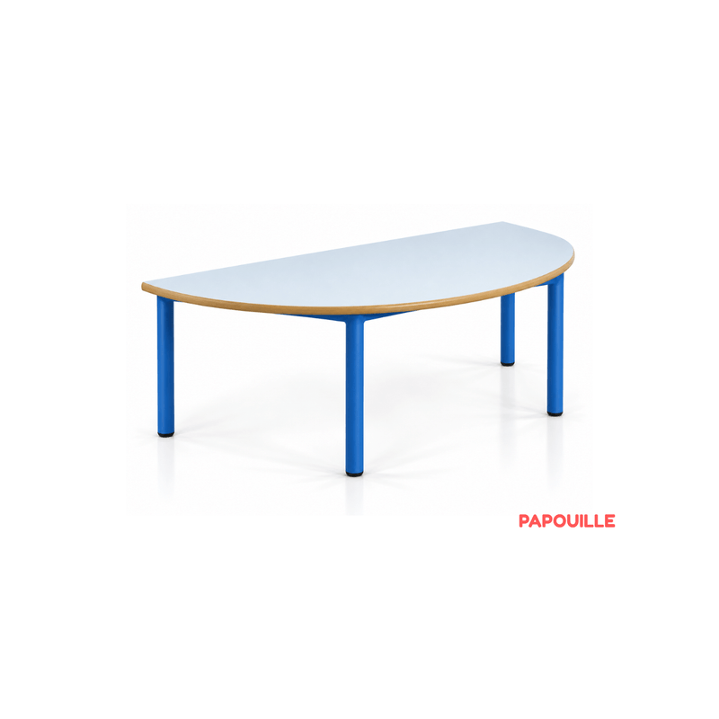 Table demi lune Bermudes mélaminé - T0