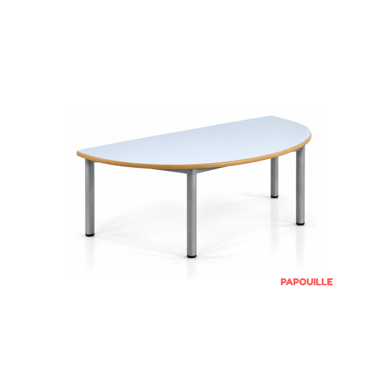 Table demi lune Bermudes mélaminé - T0