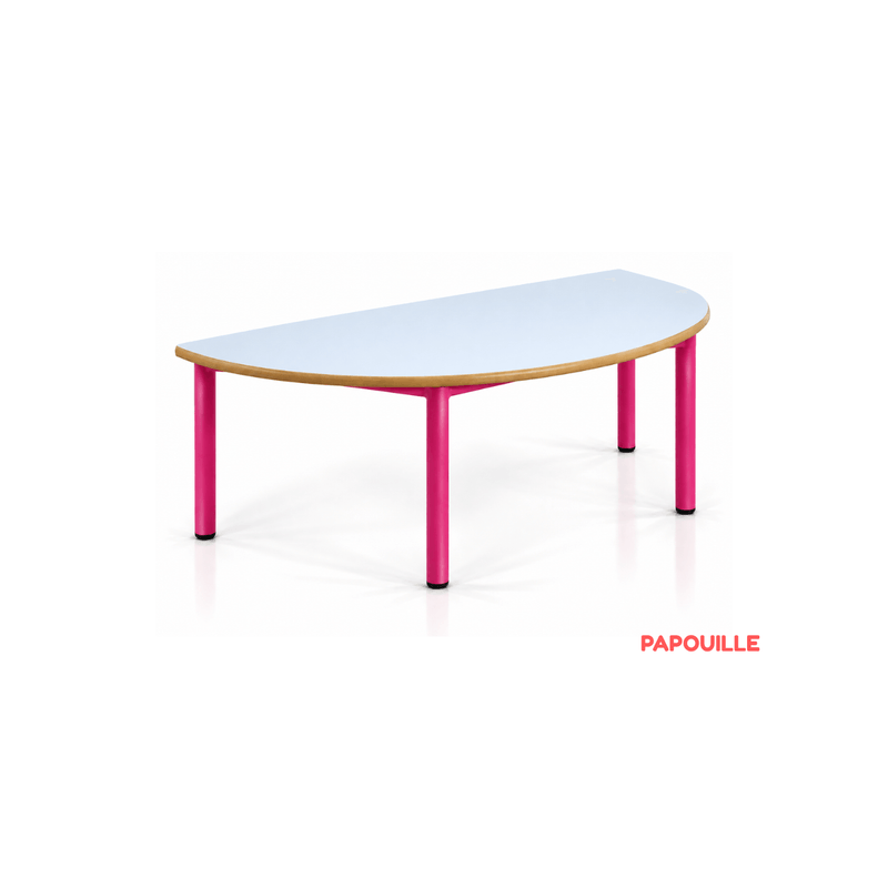 Table demi lune Bermudes mélaminé - T0
