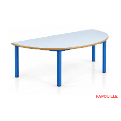Table demi lune Bermudes mélaminé - T0