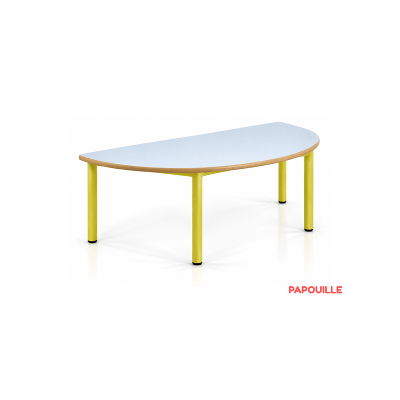 Table demi lune Bermudes mélaminé - T0