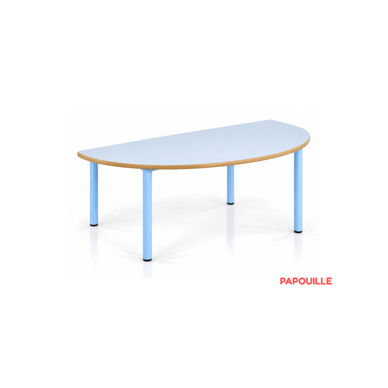 Table demi lune Bermudes mélaminé - T0