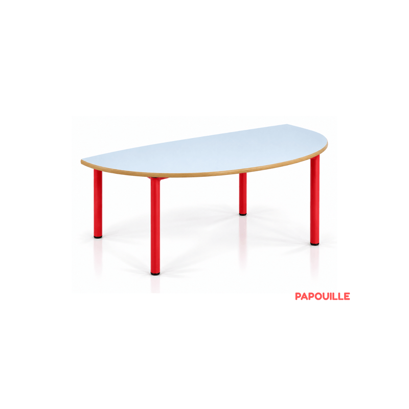 Table demi lune Bermudes mélaminé - T0