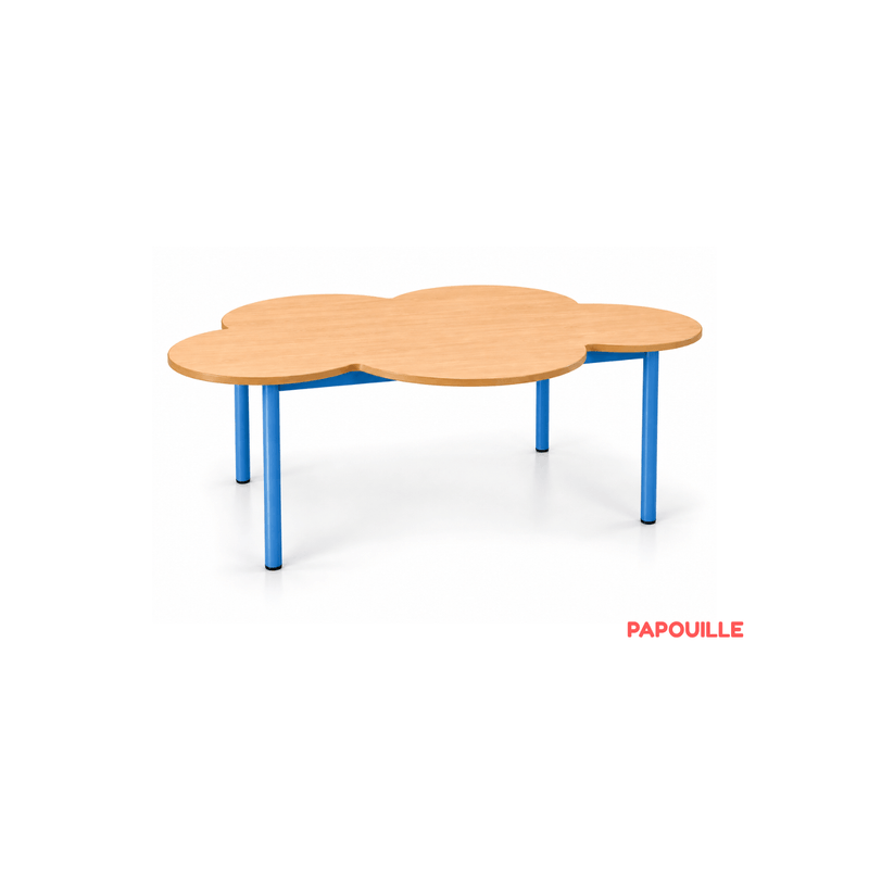 Table en fleurs mélaminé - 160 x 120 cm - T0