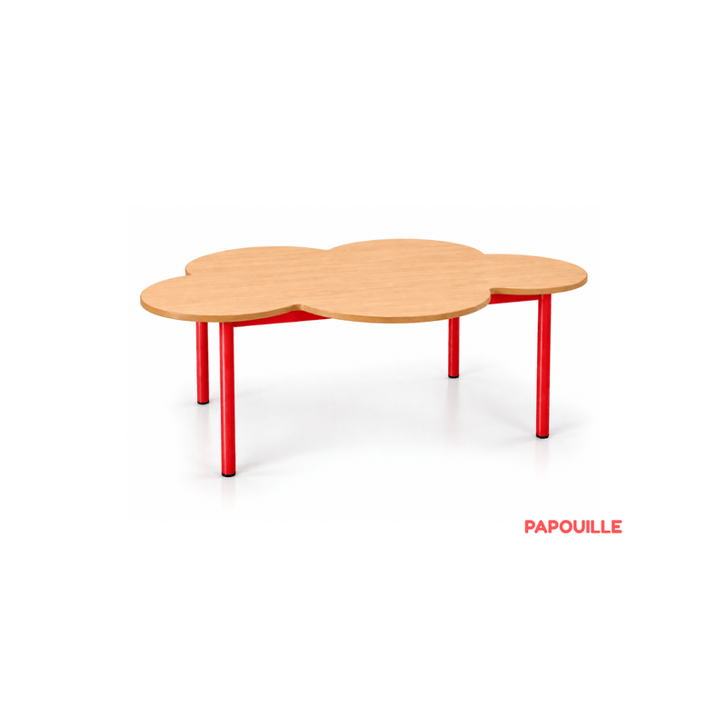 Table en fleurs mélaminé - 160 x 120 cm - T0