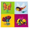 Tapis de gym les insectes 130 x 130 x 3 cm - Papouille