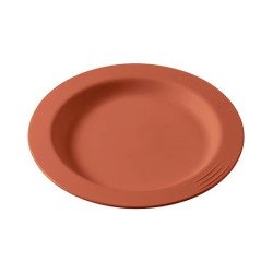 Assiette Matière Végétale -  ø13.4 cm bleu