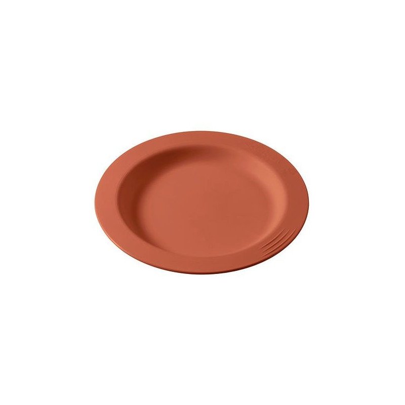 Assiette Matière Végétale -  ø13.4 cm bleu
