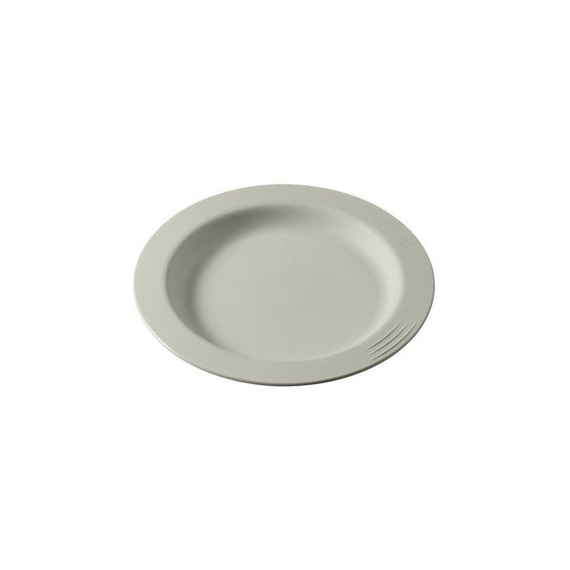 Assiette Matière Végétale -  ø13.4 cm bleu