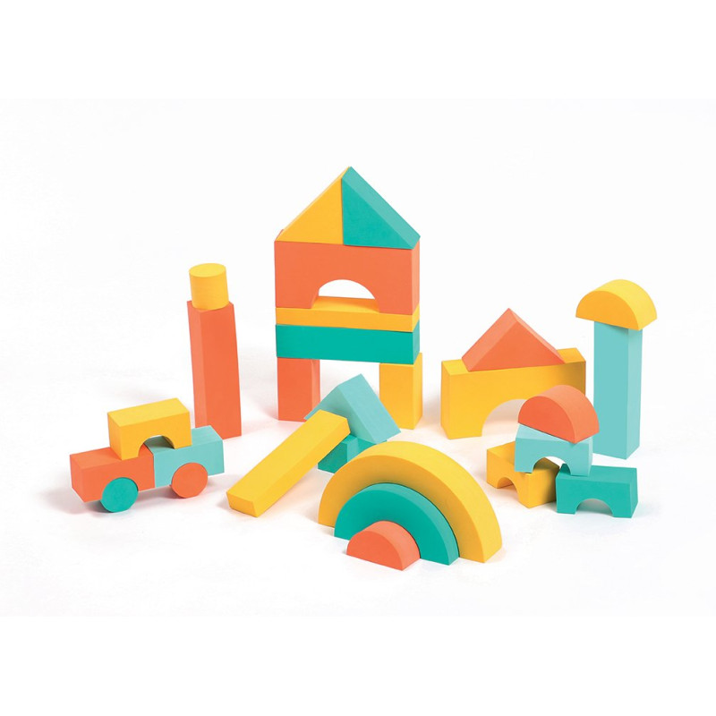 Bloc de construction mousse - enfant - Papouille