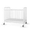 Lit bébé pliable à roulettes - avec matelas