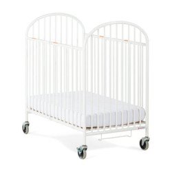 Lit pliable à roulettes - avec matelas 10 cm