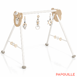 Portique d'activités ours blanc - Papouille