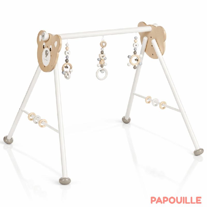 Portique d'activités ours blanc - Papouille