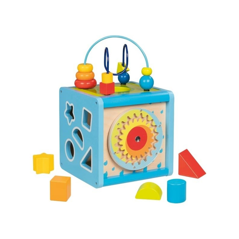Cube d'activités - enfant - Papouille
