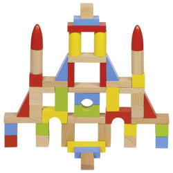 Jeu de construction 50 blocs - Papouille
