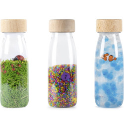 Lot de 3 bouteilles sensorielles eco - Papouille