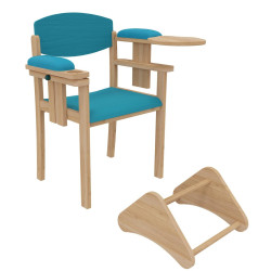 Chaise nounou bois - Papouille