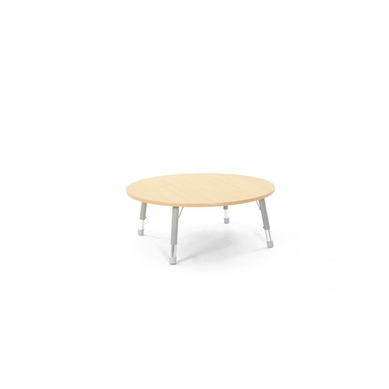Table ronde Oscar 120 cm réglable en hauteur - Papouille