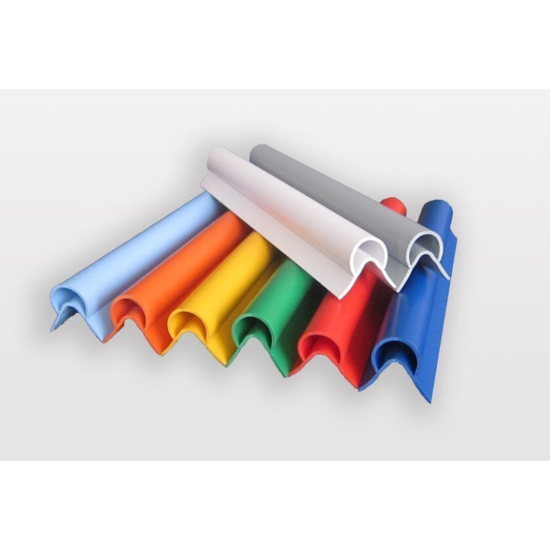 Protection d'angle PVC Rouge - Papouille