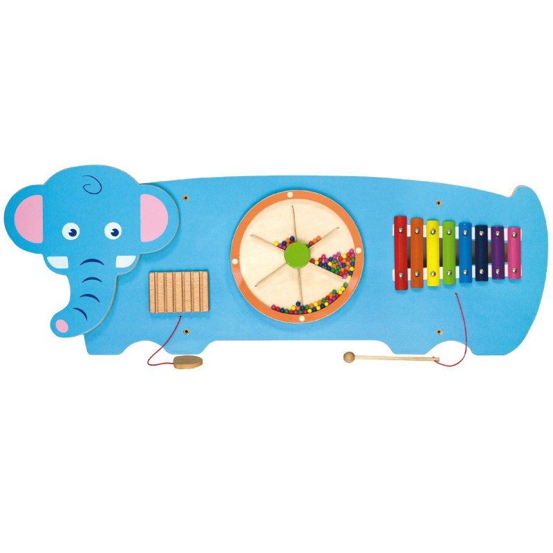 Tableau d'activité enfant mural Eléphant - Papouille