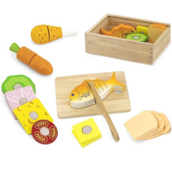 Aliments à découper en bois enfant - Papouille