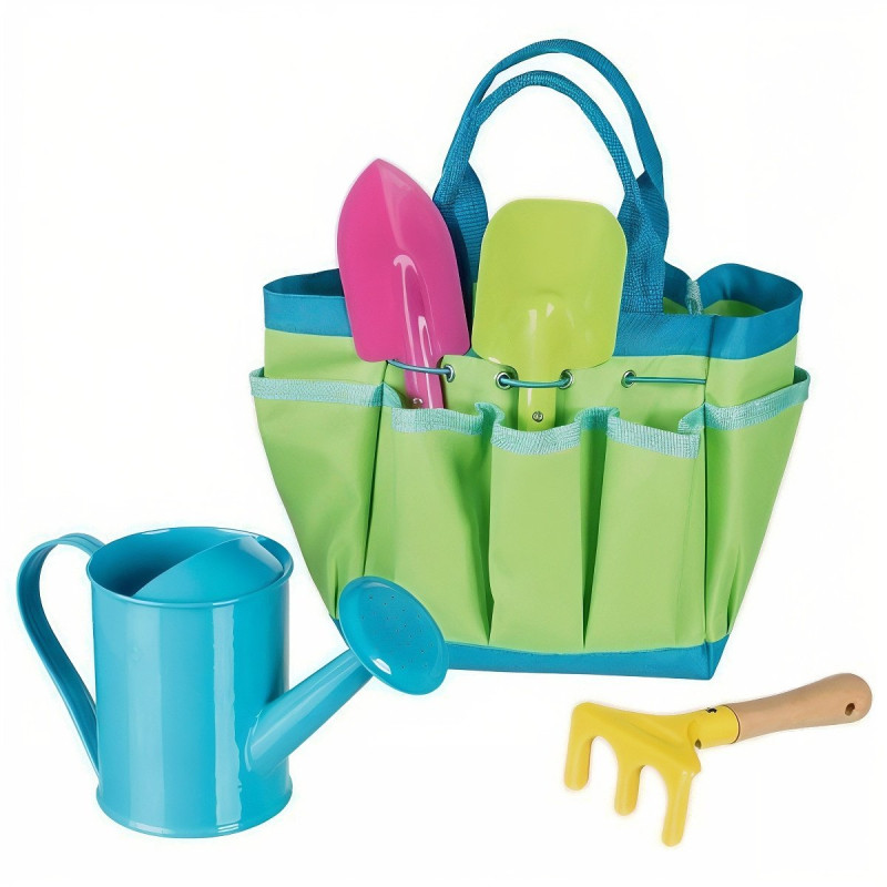 Set de jardinage avec son sac - Papouille