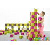 Cubes de constructions basic magnétiques de psychomotricité  - Papouille
