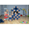 Cubes de constructions basic magnétiques de psychomotricité  - Papouille