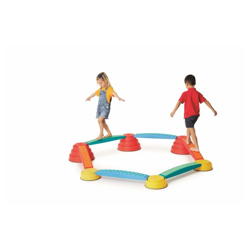 Ensemble 12 pièces parcours motricité enfant  - Papouille