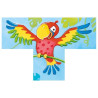 Puzzle de cubes animaux sauvages - Papouille