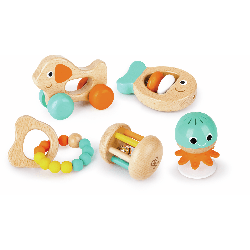 Coffret de jouets sensoriels en bois  - Papouille