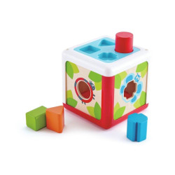 Cube trieur de formes  - Papouille